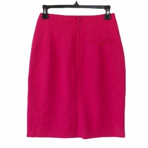✨5/$20✨ Vintage Brass Plum Pink Pencil Skirt Size 5